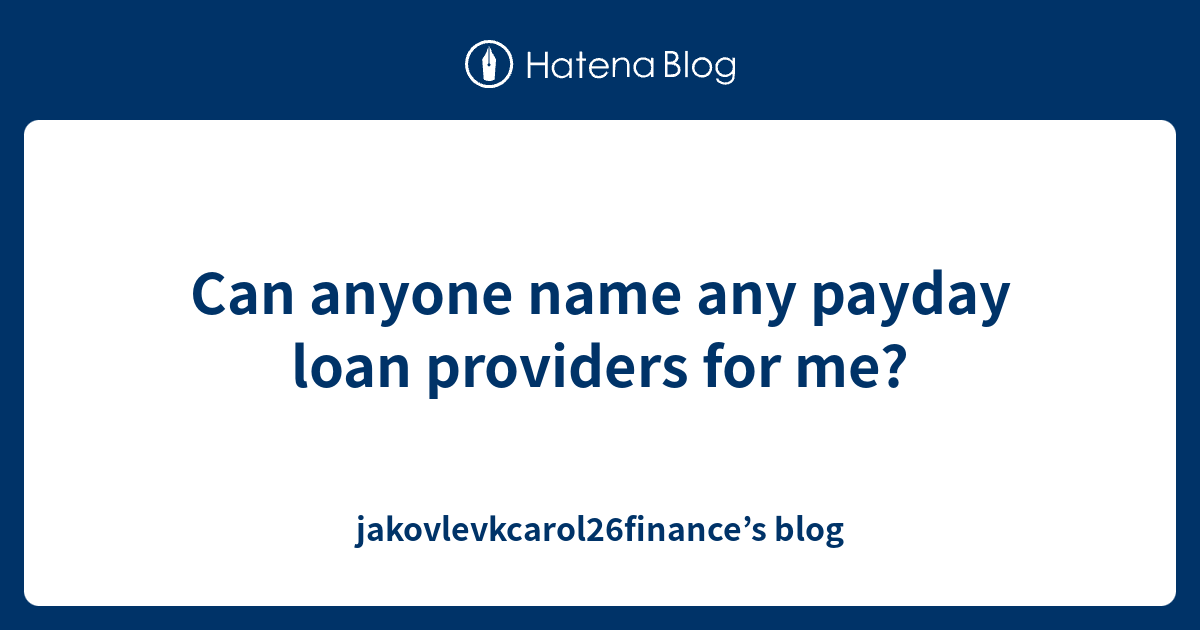 is us payday loans legit