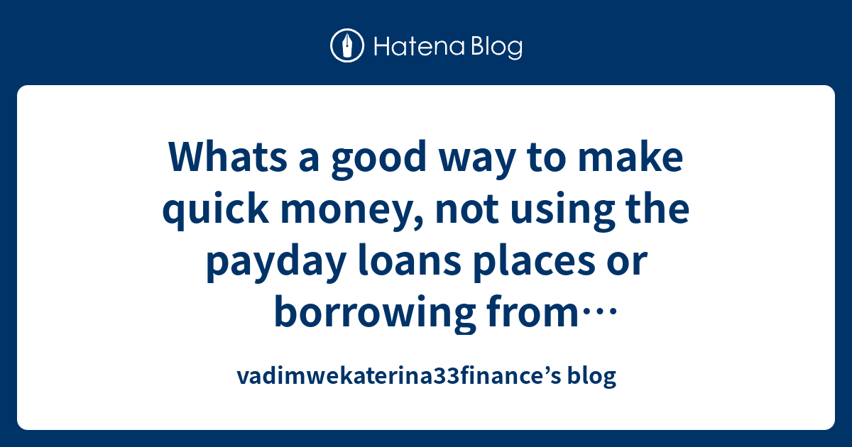 long term payday loans no fees