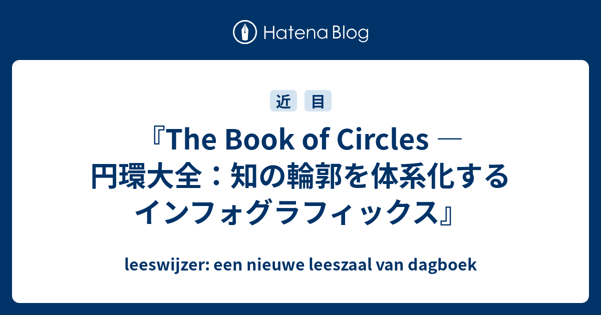 The Book of Circles — 円環大全：知の輪郭を体系化するインフォ