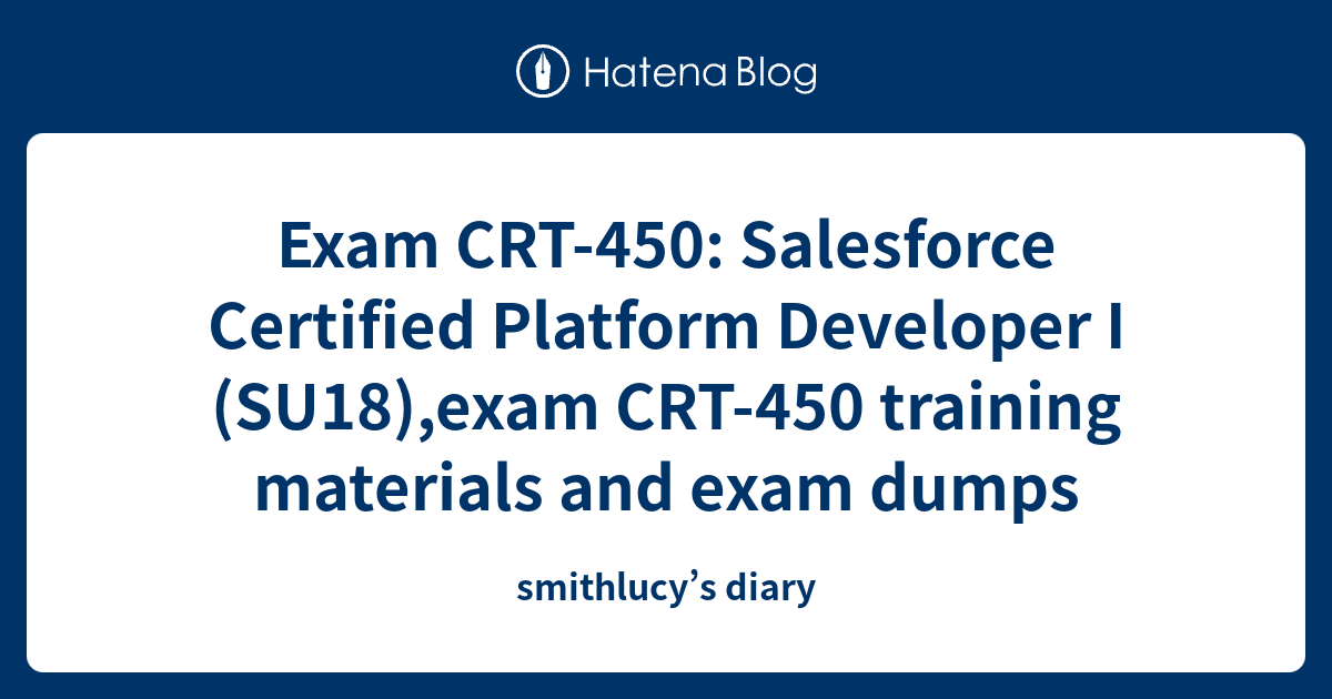 Valid CRT-450 Exam Notes