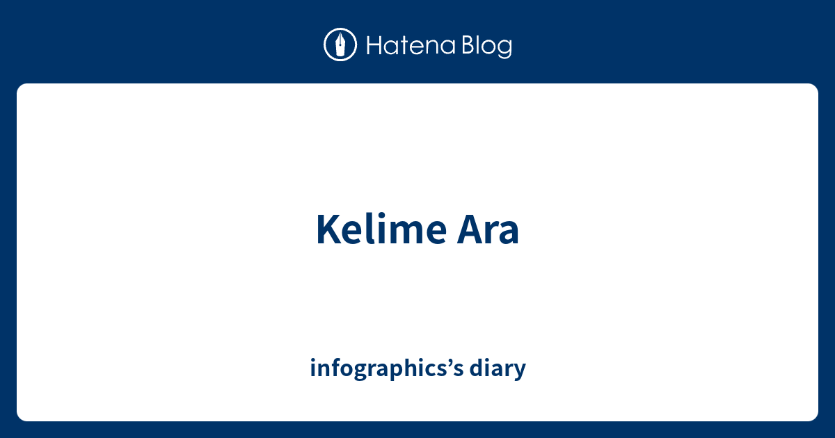 Kelime Ara infographics’s diary