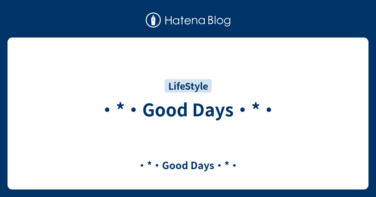 good-days-good-days