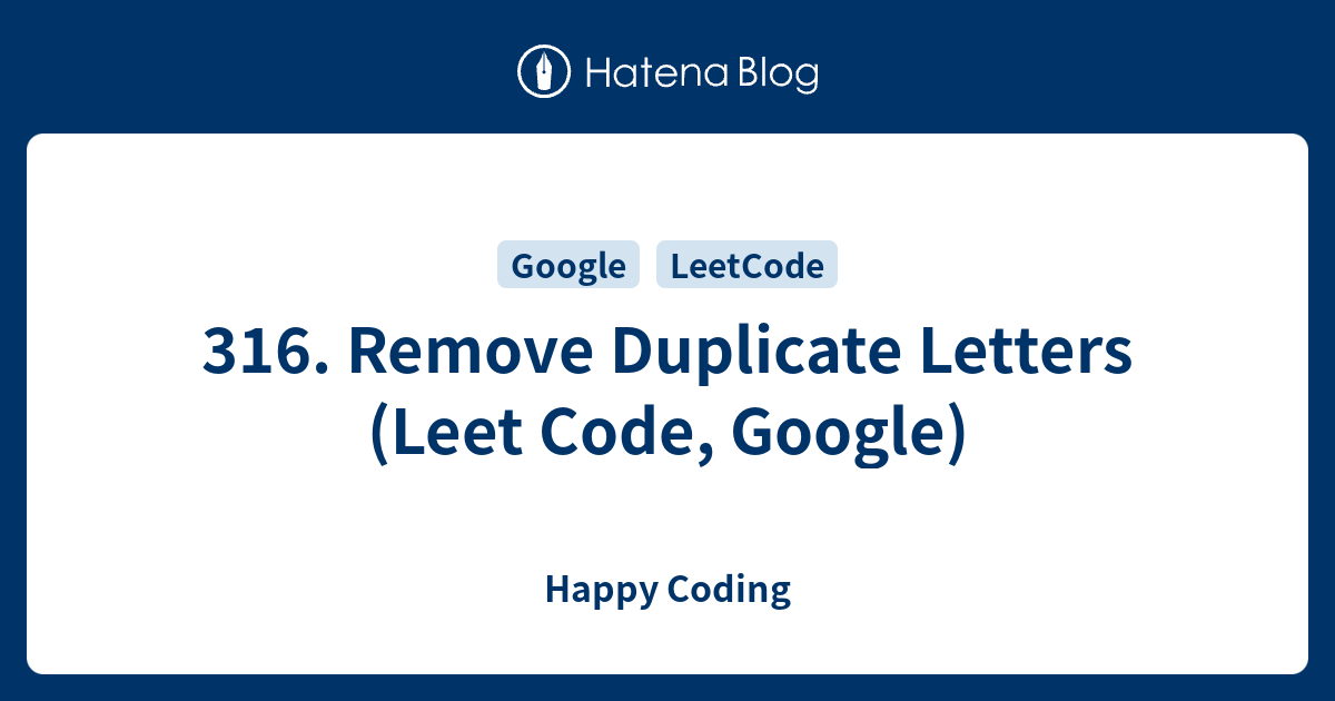 leetcode-316-remove-duplicate-letters-youtube