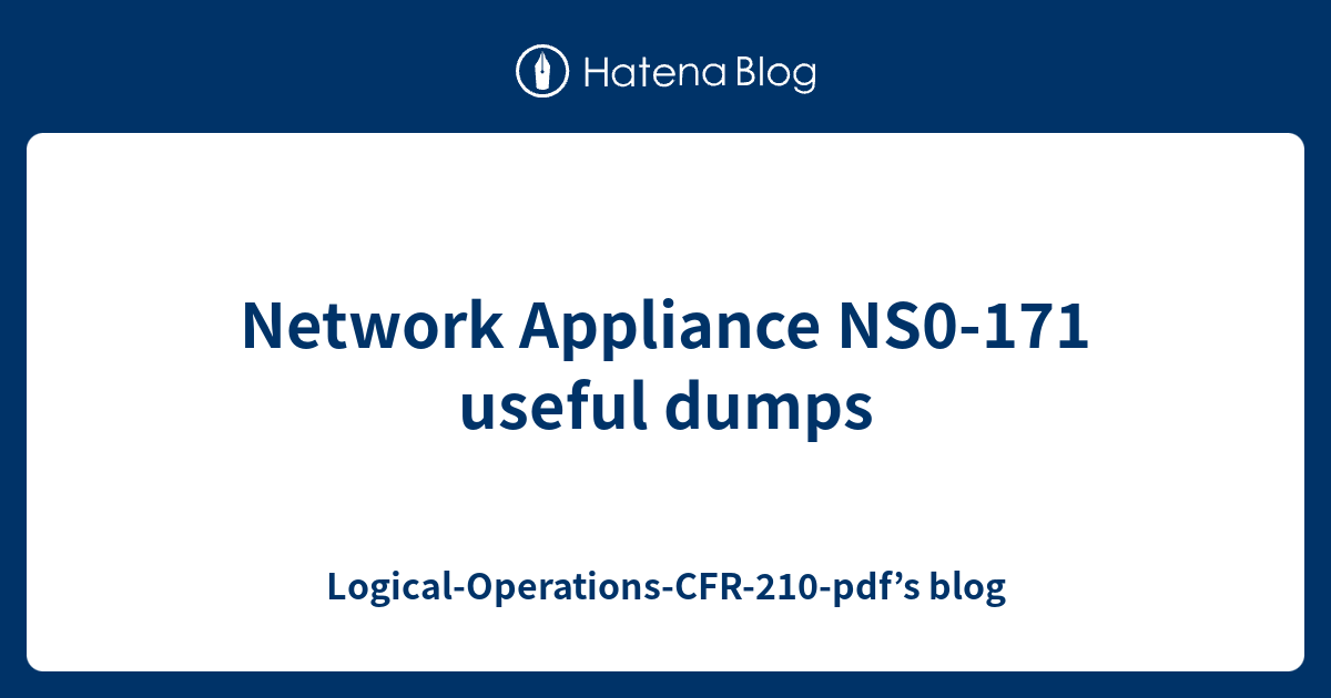 NS0-404 Übungsmaterialien