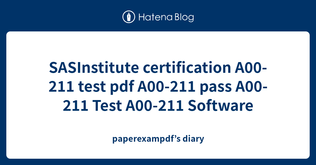 A00-451최신버전 덤프샘플문제