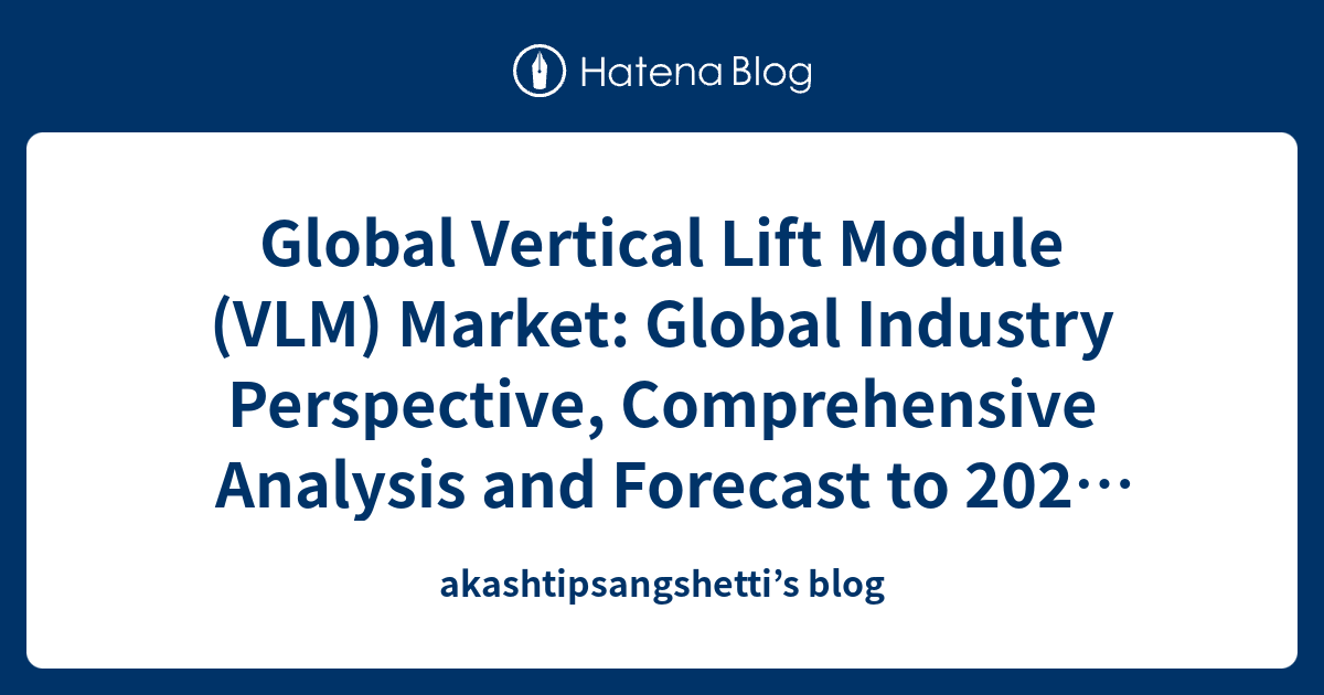 Global Vertical Lift Module (VLM) Market Global Industry Perspective