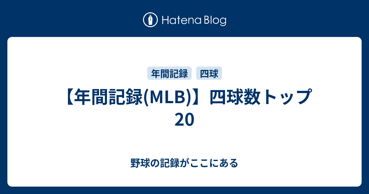MLB記録チケット バリー・ボンズ 232四球 破ることのできない17