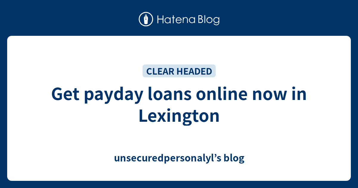 early payday loans