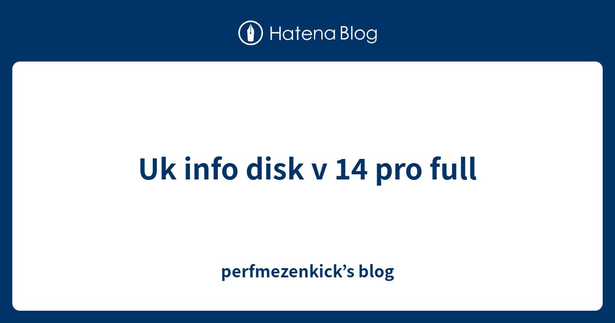 Uk info disk v14 pro torrent downloads