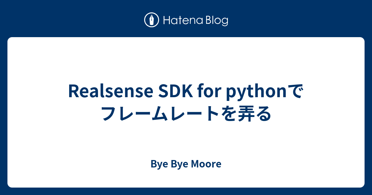 realsense python