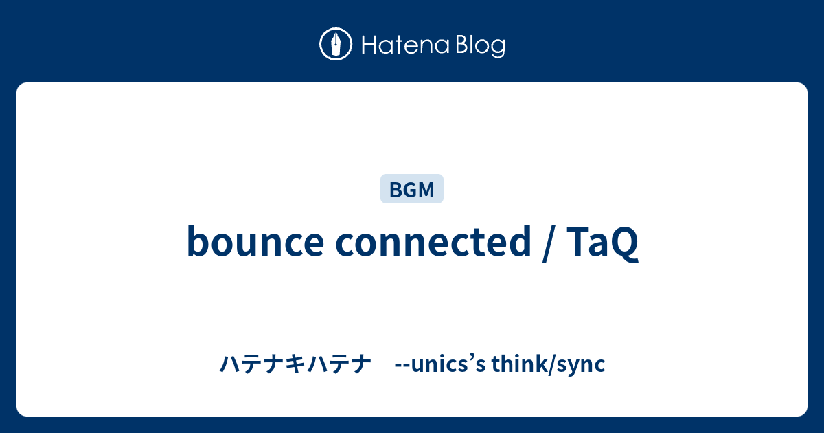 新品入荷 bounce connected TaQ tdh-latinoamerica.de