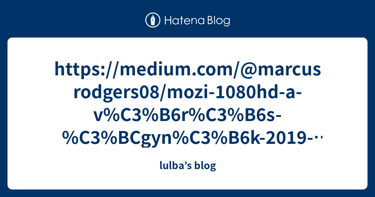 - lulba’s blog