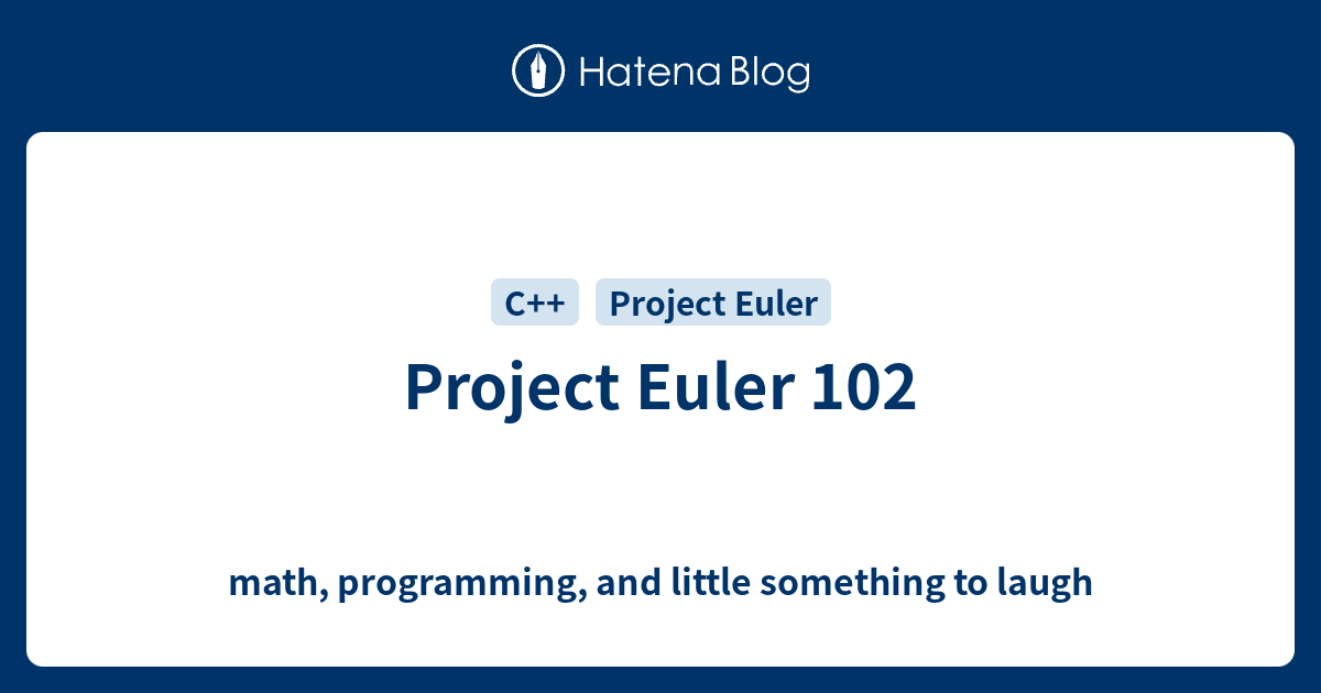 Project Euler 102 - math, programming, and little something to laugh