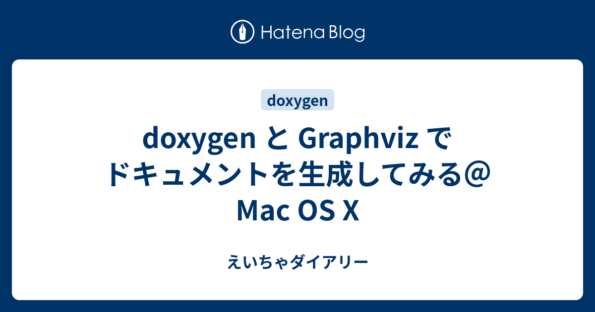 graphviz mac os x