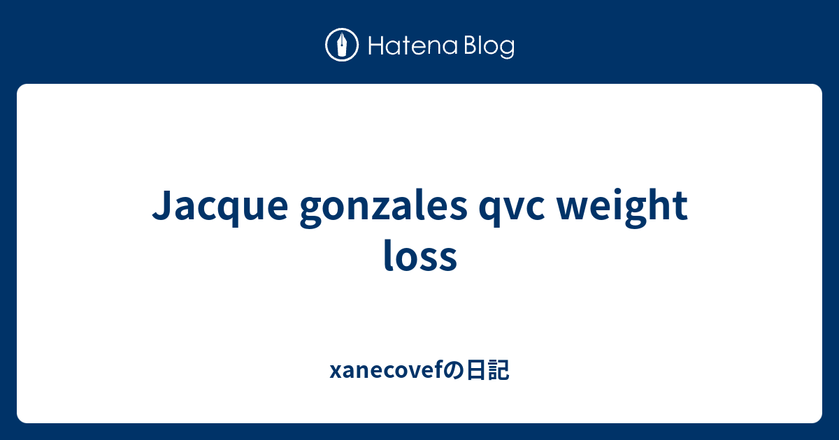 What happened to jacque gonzales on qvc