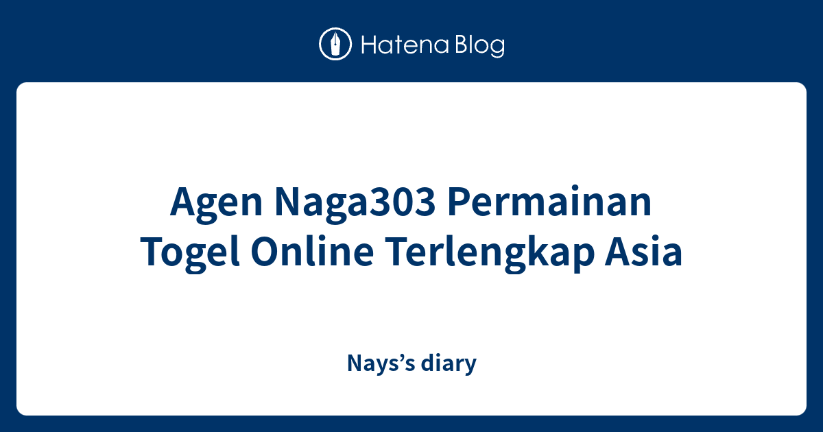 Naga303 login