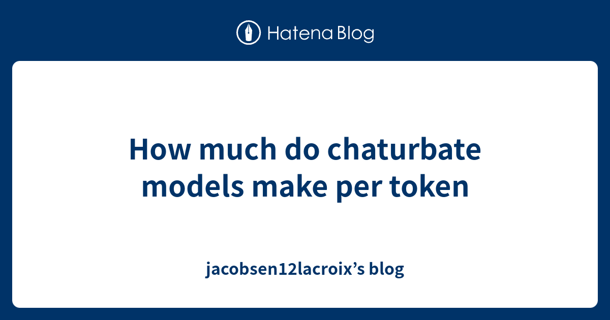 Chaturbate token price