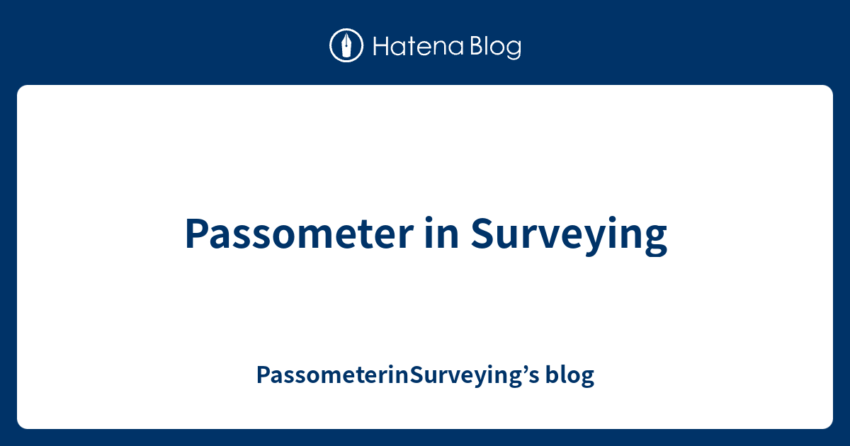 Passometer in Surveying PassometerinSurveying’s blog