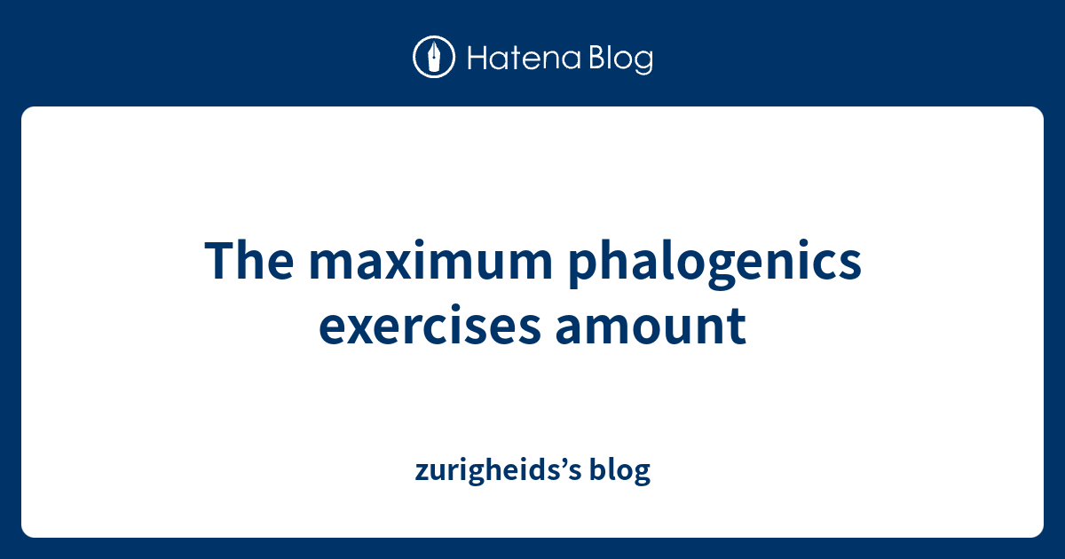 Free phalogenics exercises