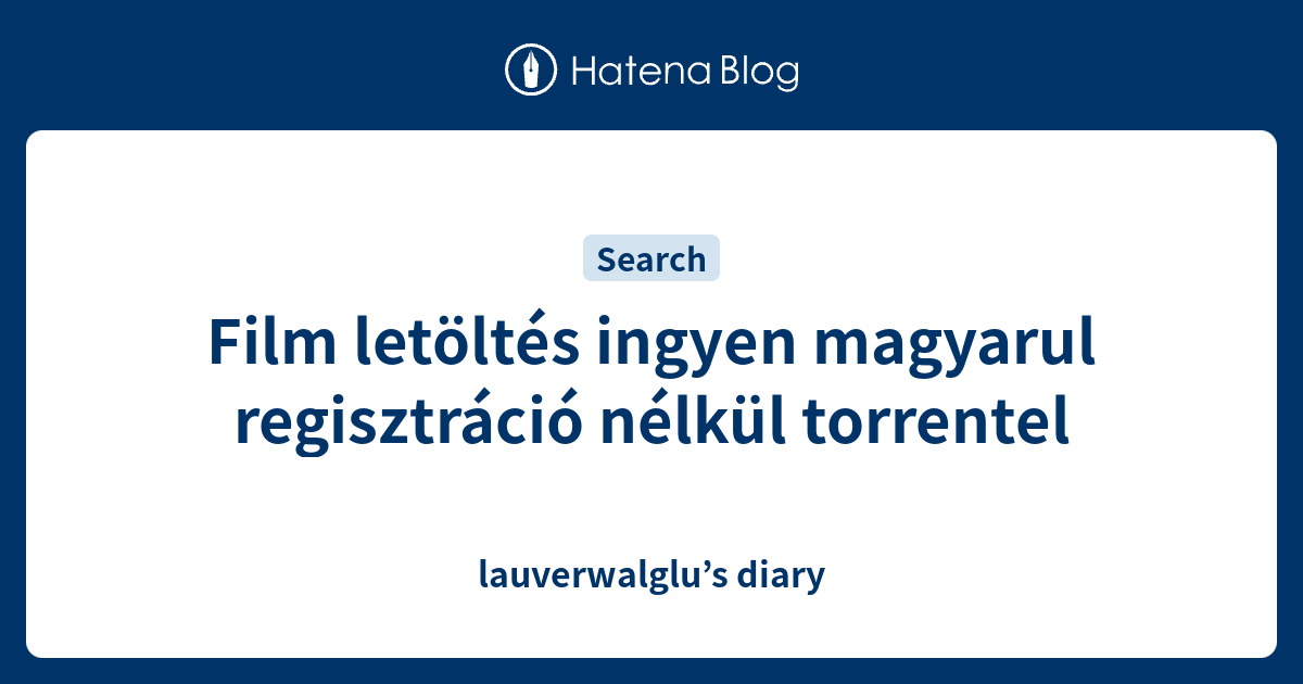 Filmek Magyarul Ingyenes Letoltese