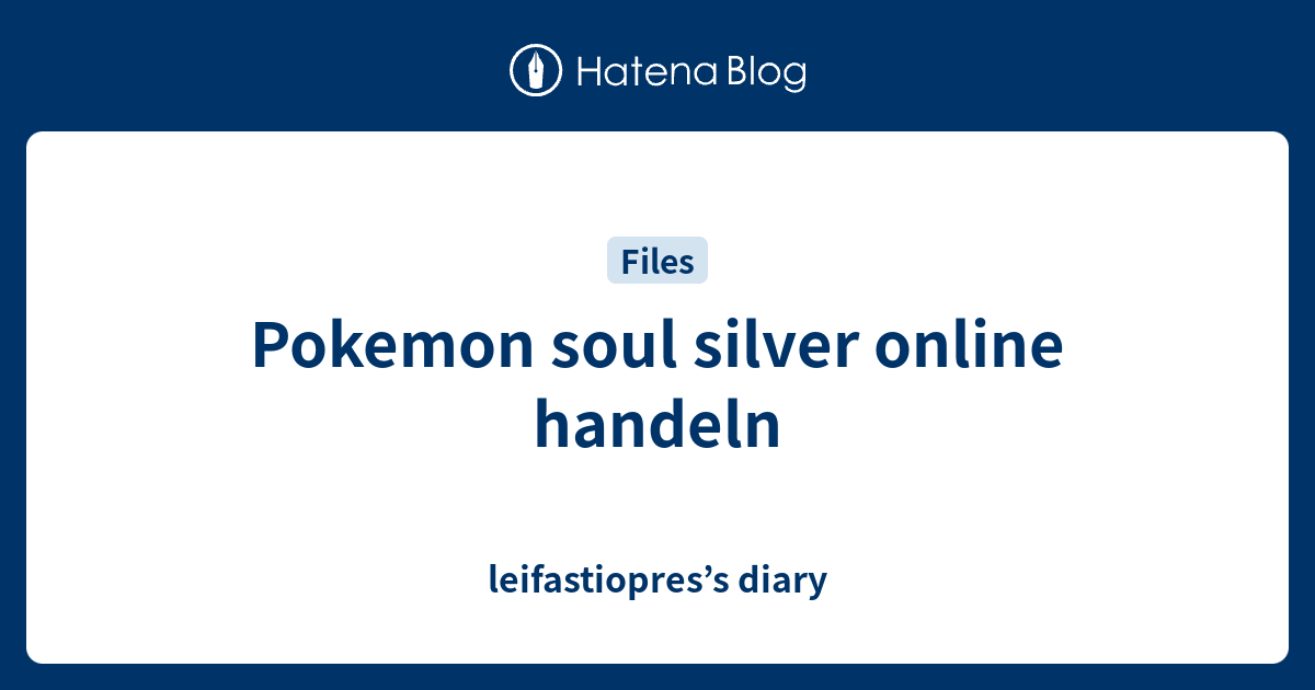 play soulsilver online