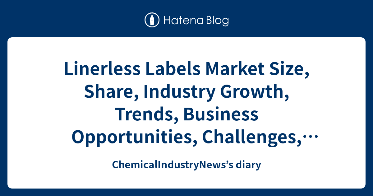 Linerless Labels Market Size, Share, Industry Growth, Trends, Business