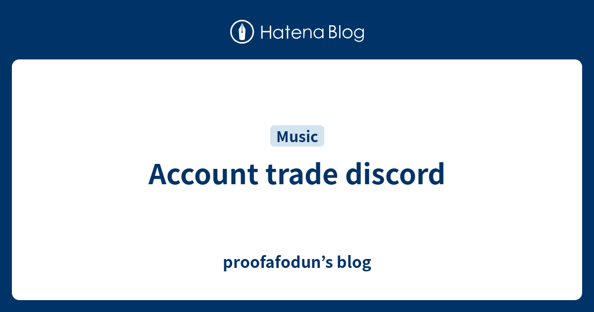 Account Trade Discord Proofafodun S Blog - discord roblox notifier