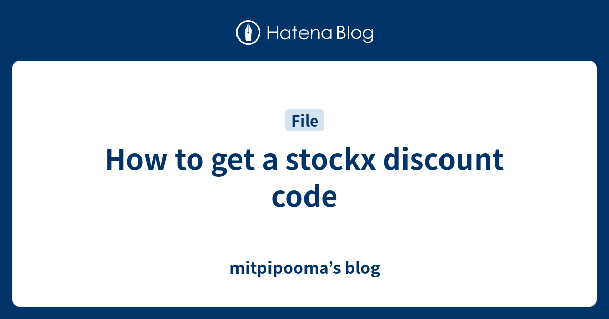 stockx new user discount