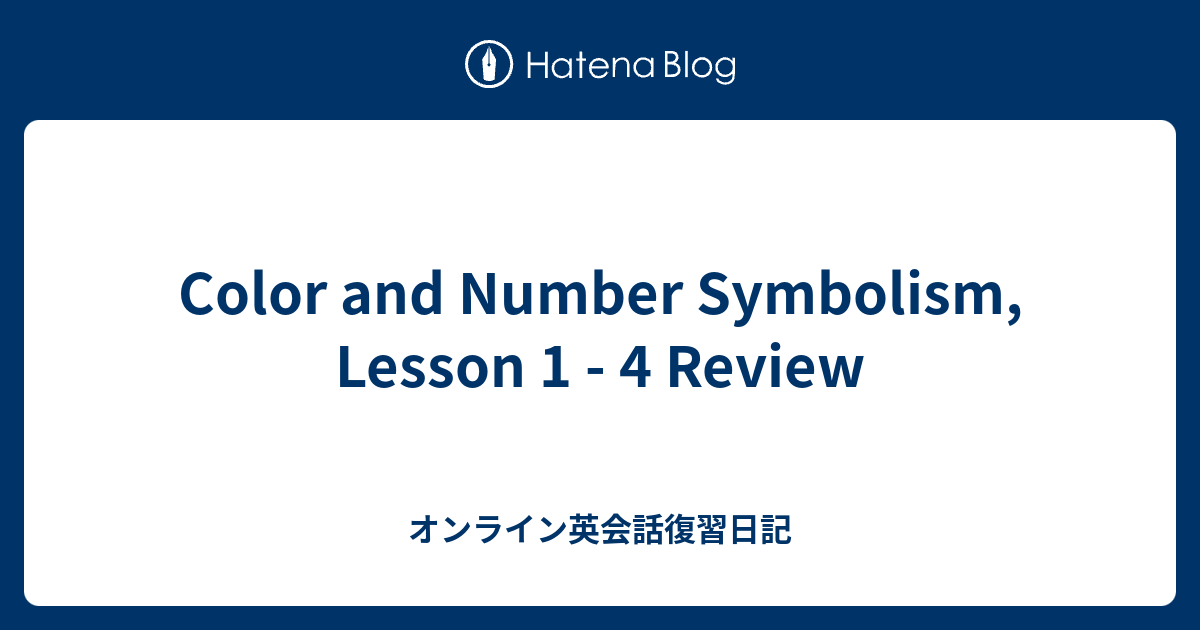 color-and-number-symbolism-lesson-1-4-review