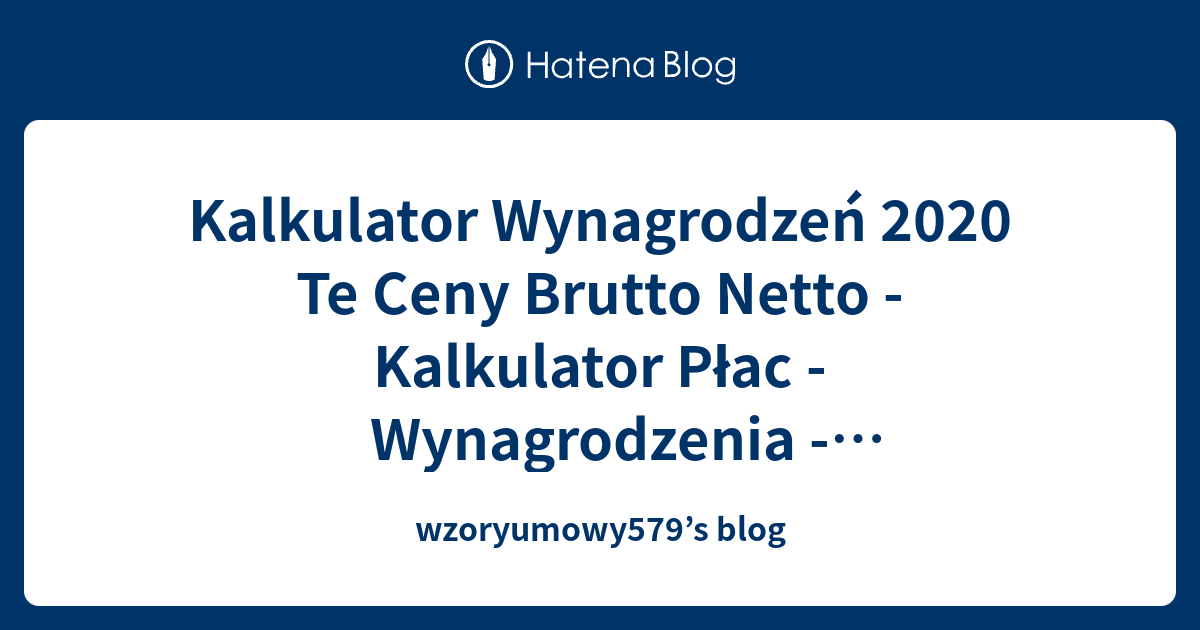 Kalkulator Wynagrodzeń 2020 Te Ceny Brutto Netto Kalkulator Płac Wynagrodzenia 17bankow 9224