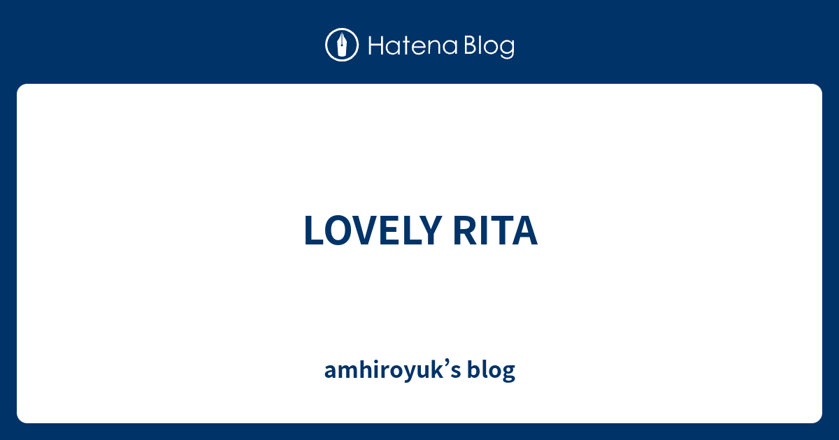 Lovely Rita Amhiroyuks Blog