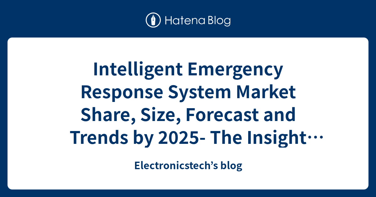 Intelligent Emergency Response System Market Share, Size, Forecast and