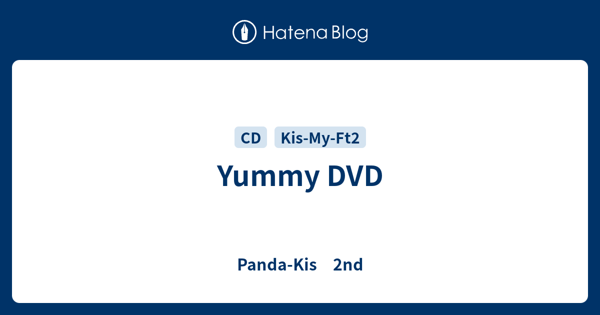 Yummy Dvd Panda Kis 2nd