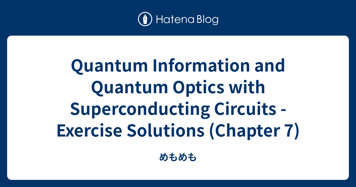 Quantum Information and Quantum Optics with Superconducting Circuits ...