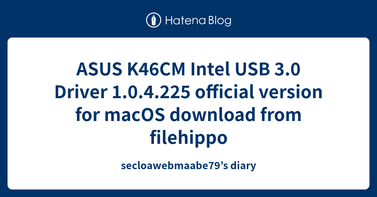 download driver asus k46cm windows 10 64 bit