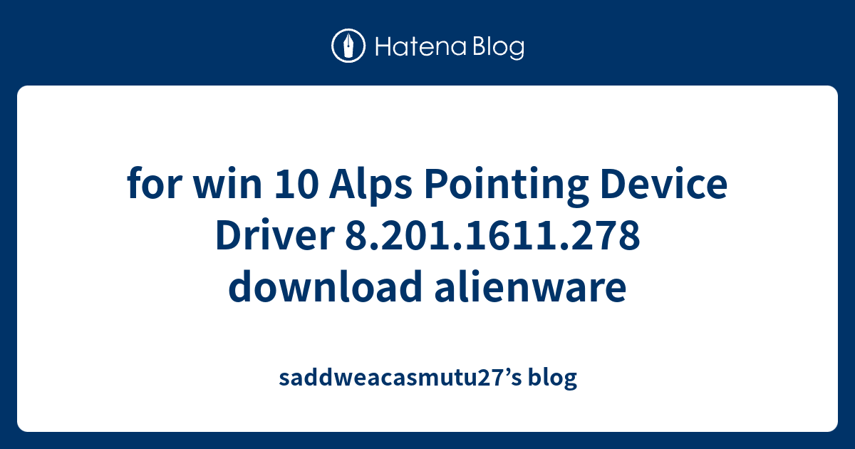 Failed to load apoint dll alps pointing device application has stopped что делать