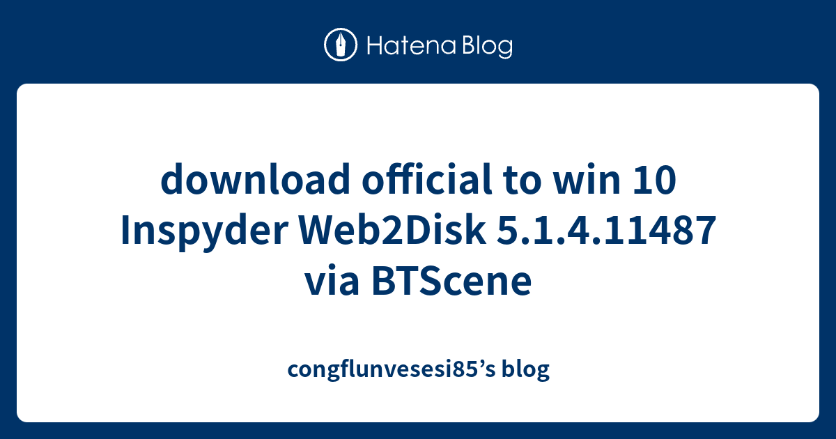 Web2disk Web2disk