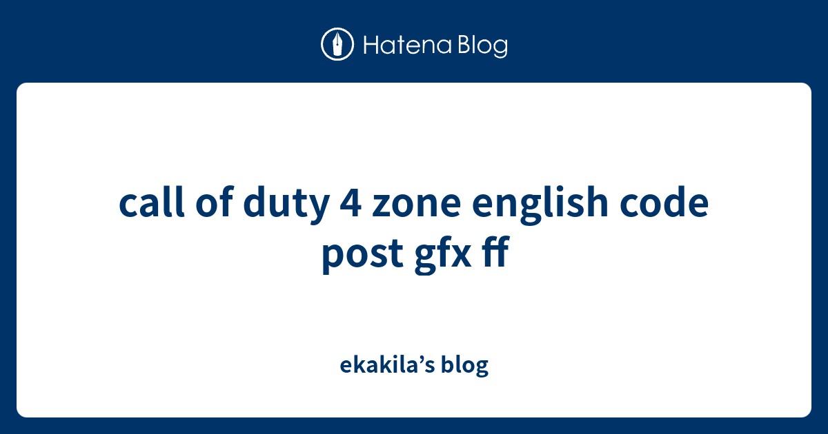 File for zone code post gfx error