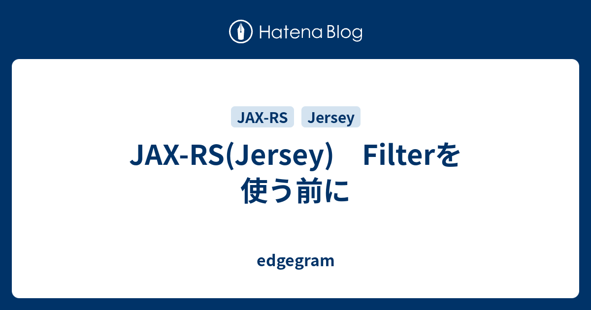 JAX-RS