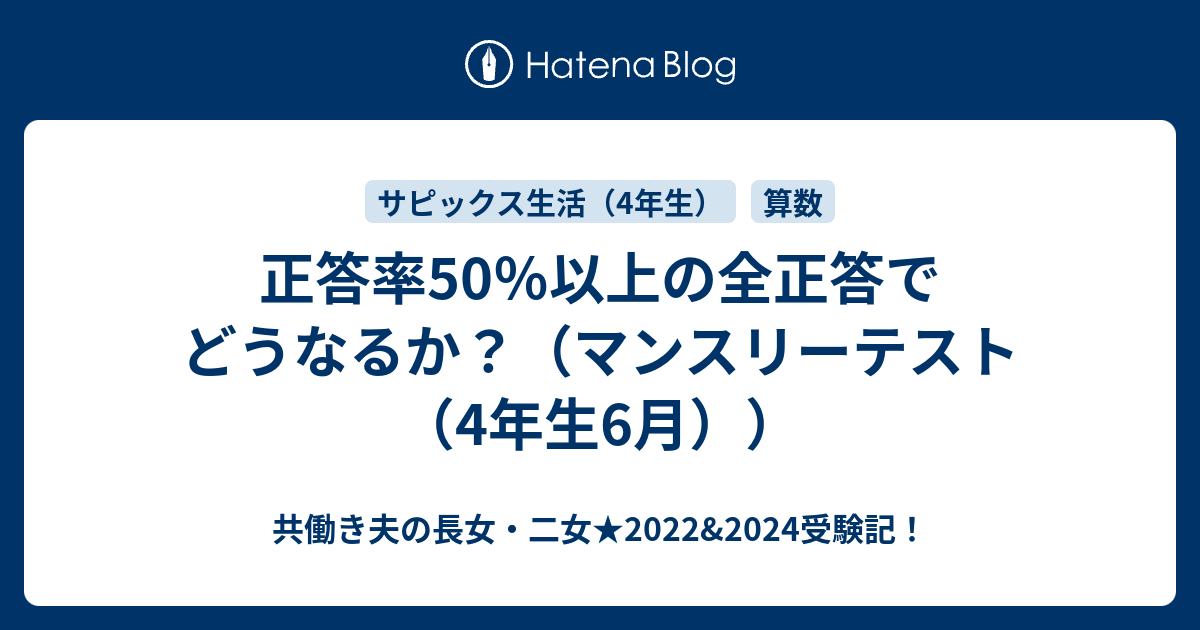 正答率50％以上の全正答でどうなるか？（マンスリーテスト（4